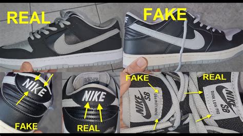 nike sb original vs fake|how to detect a fake nike.